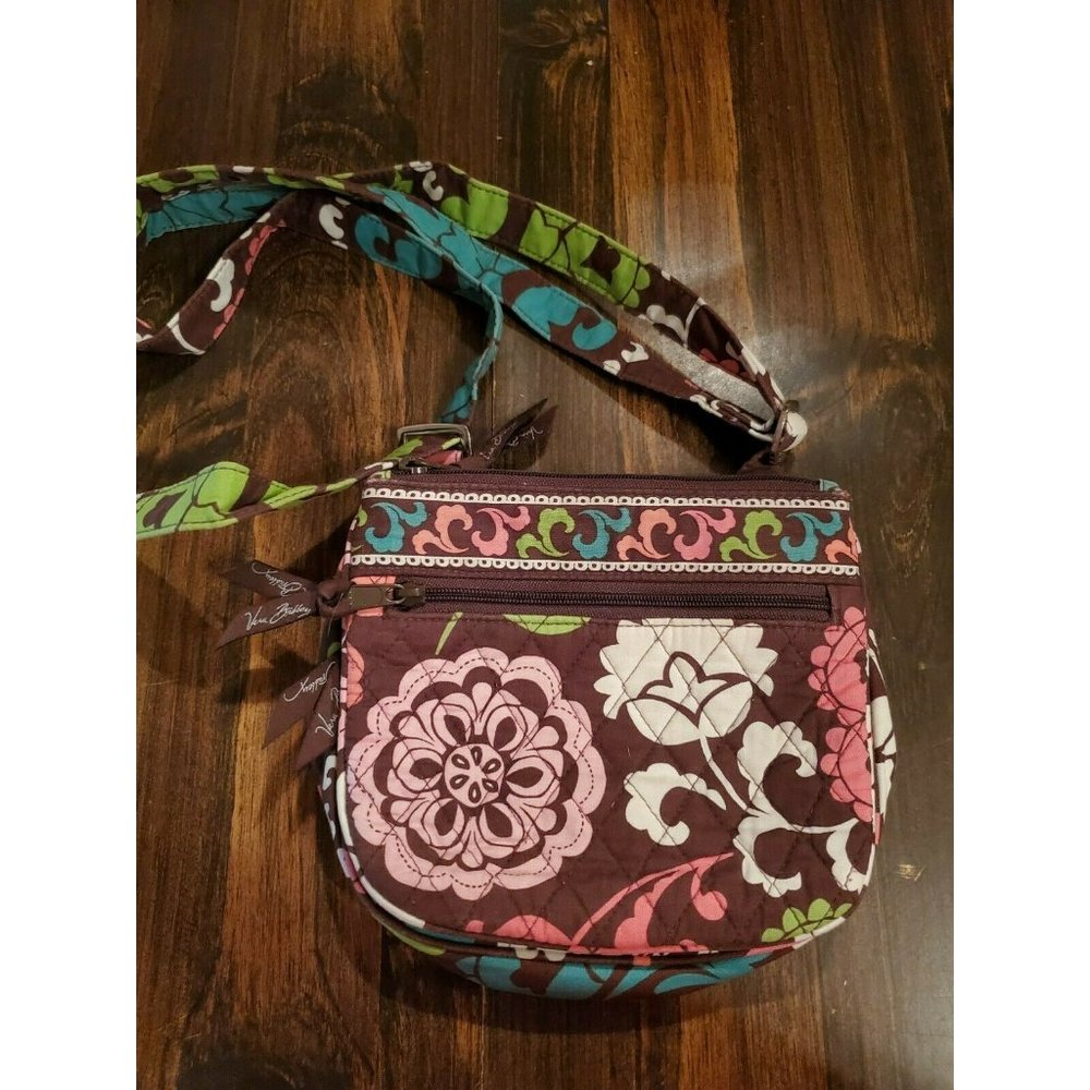 VERA BRADLEY Little Flap Hipster LOLA Crossbody Mini Bag Purse